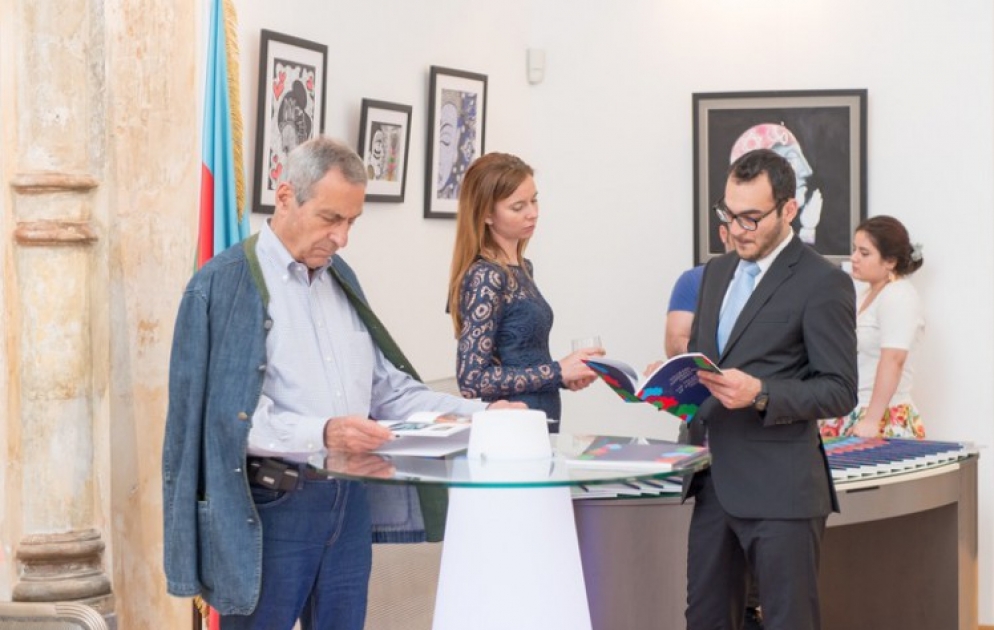 Tolerant Azerbaijani youth art exhibition opened in Austria