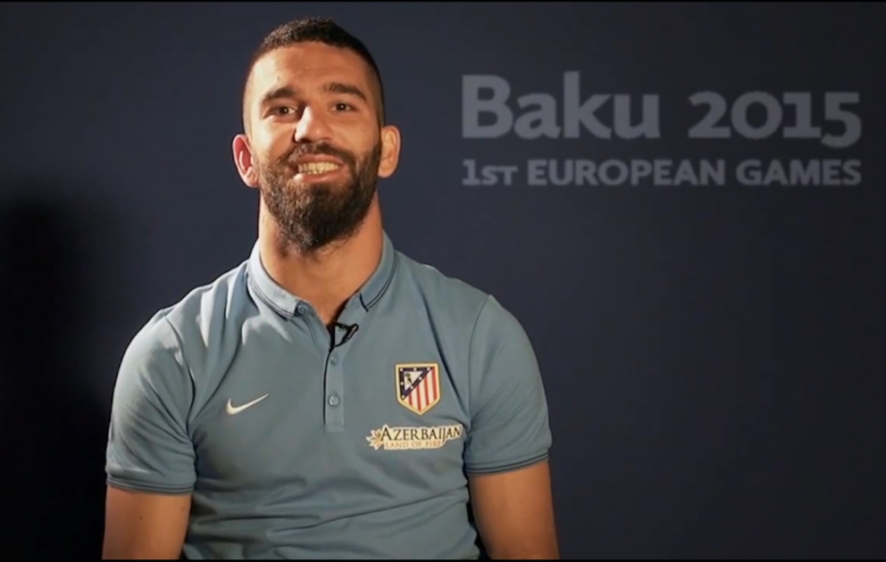 "Atletiko Madrid"in futbolçuları "Bakı 2015"-i dəstəkləyir