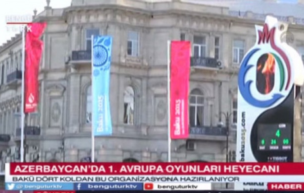 Türkischer TV-Kanal „Bengütürk“: In der Hauptstadt Aserbaidschans herrscht eine Feststimmung
