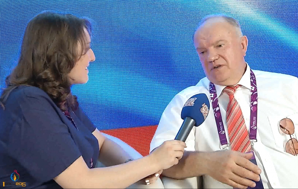 Gennadi Züqanov: Azərbaycan bizim strateji tərəfdaşımızdır
