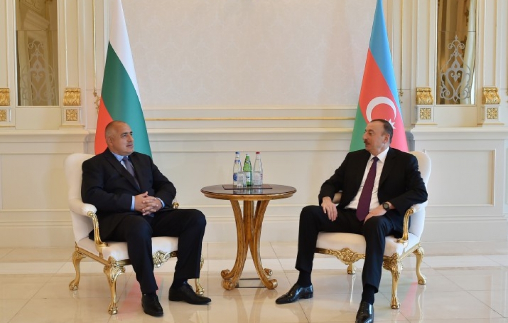 President Ilham Aliyev received Prime Minister of Bulgaria Boyko Borisov