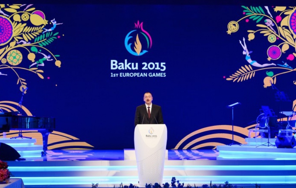 President Ilham Aliyev hosted an official reception in honor of participants of the Opening Ceremony of the First European Games