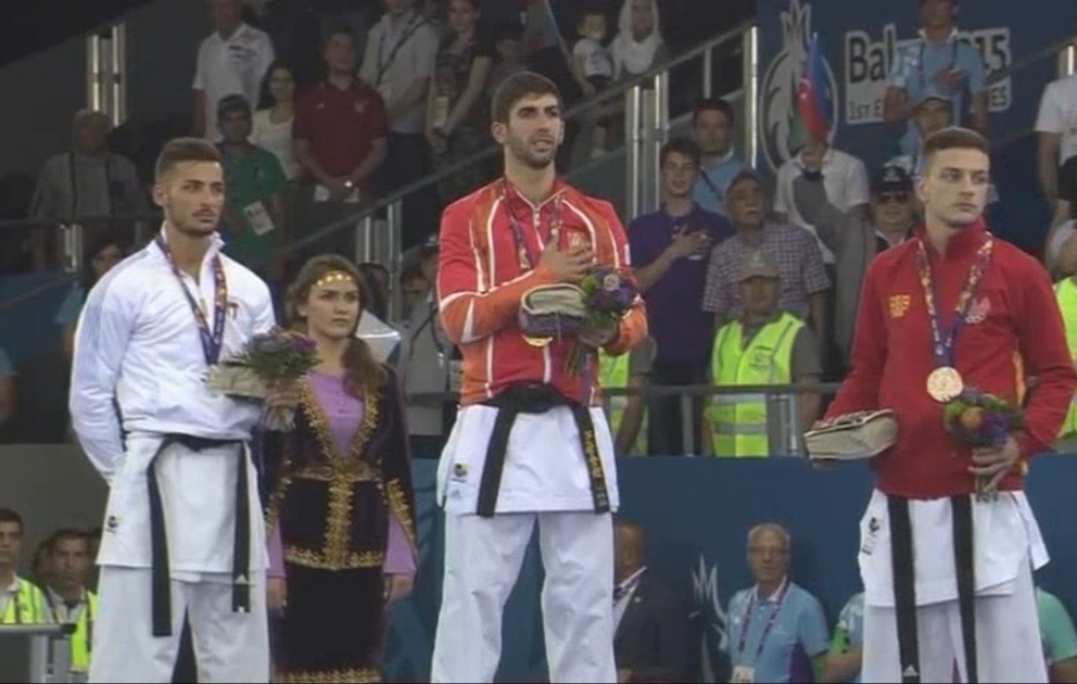 Azərbaycan idmançıları birinci Avropa Oyunlarında ilk qızıl medalını qazandı