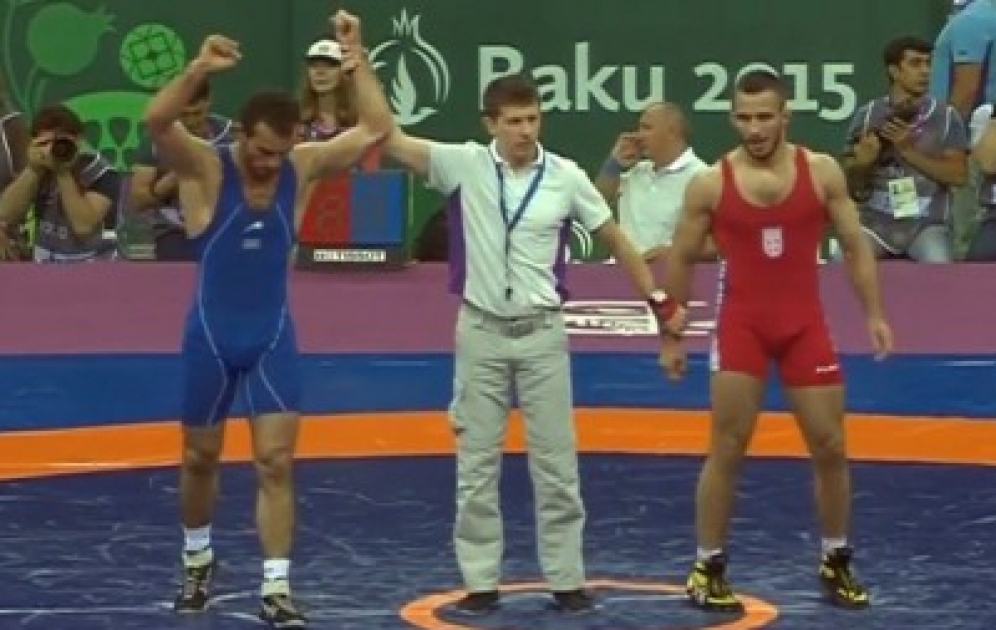 Daha bir güləşçimiz birinci Avropa Oyunlarında qızıl medal qazanıb
Komandamızın qızıl medallarının sayı 6-ya çatıb