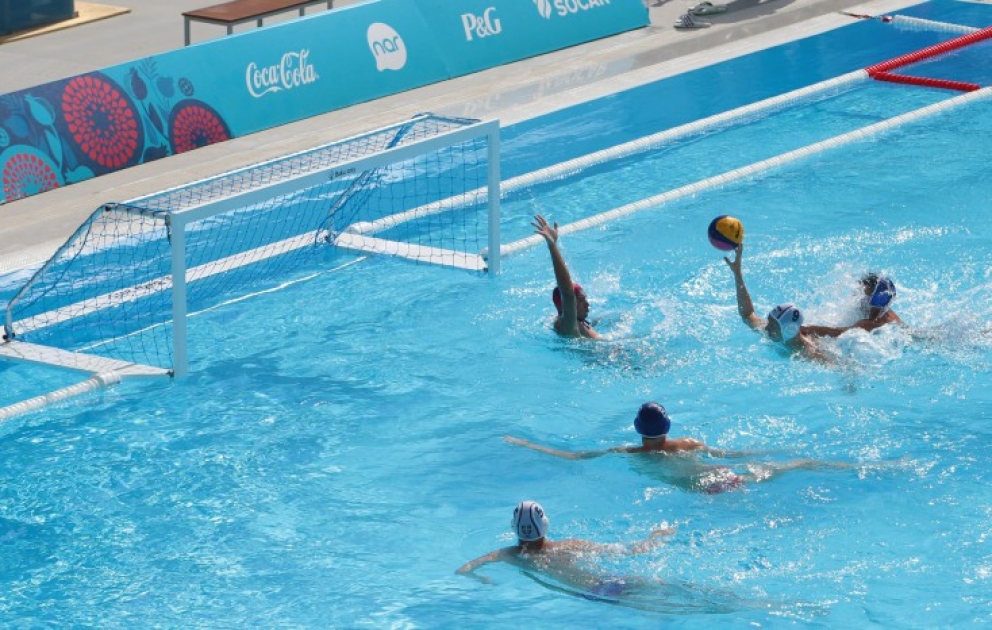 “Bakı-2015” birinci Avropa Oyunlarının su polosu üzrə yarışları davam edir