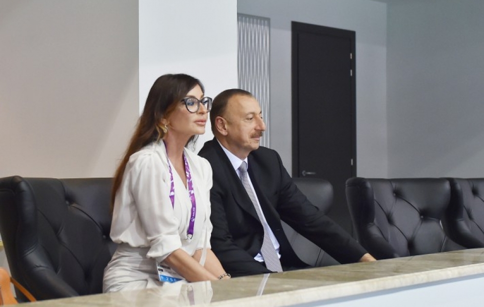 La lutteuse azerbaïdjanaise Maria Stadnik est championne des premiers Jeux Européens