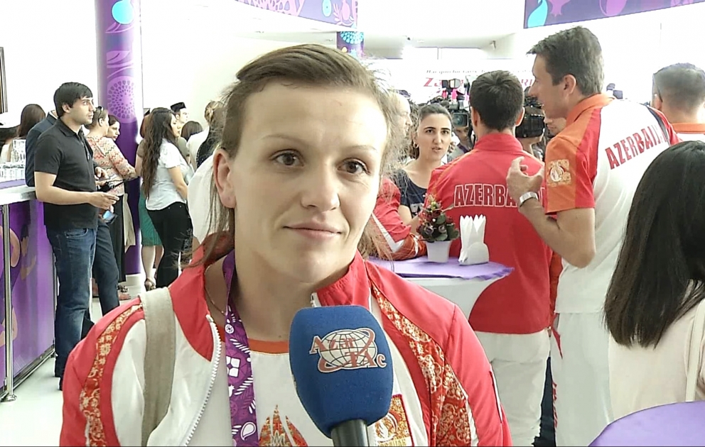 Natalya Sinişin: Əsas odur ki, Avropa Oyunlarında medal ala bildim