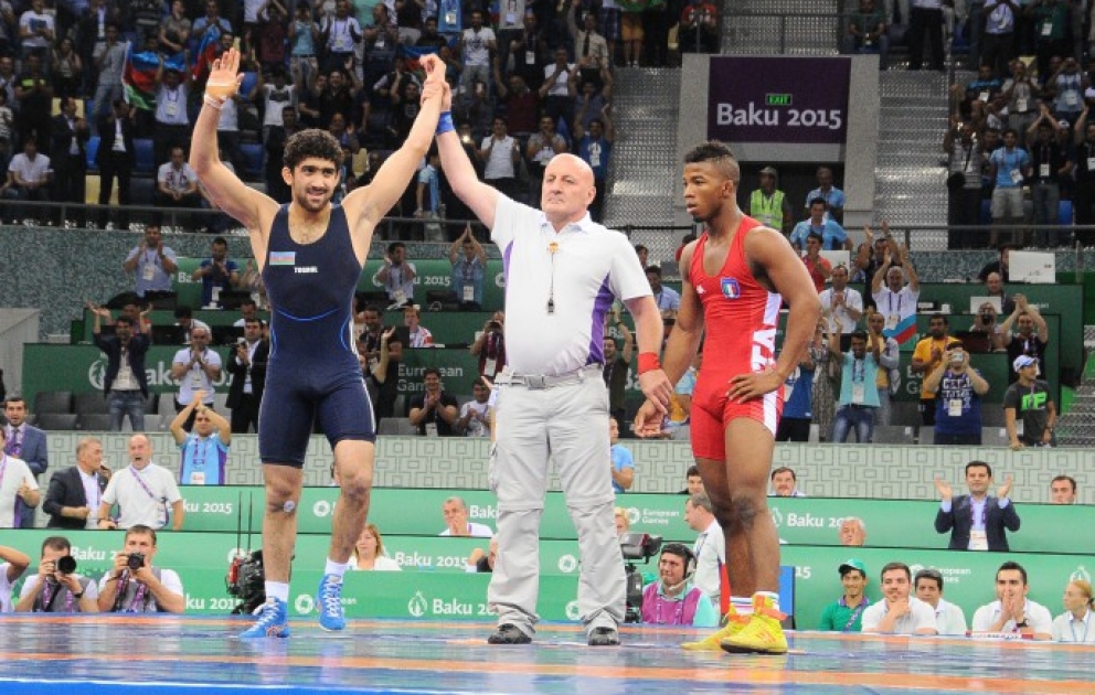 Azərbaycana 9-cu qızıl medalı sərbəst güləşçi Toğrul Əsgərov qazandırdı