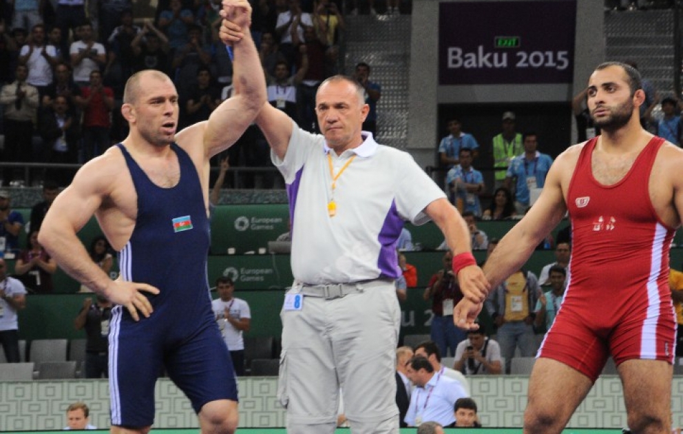 Sərbəst güləşçi Xetaq Qazyumov Azərbaycana 10-cu qızıl medalı qazandırdı