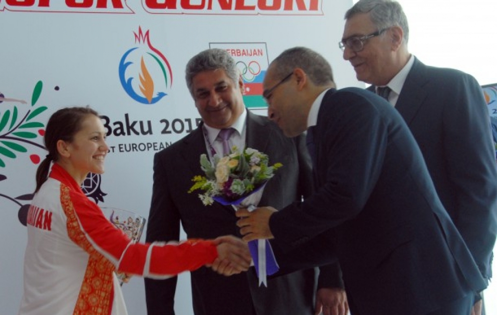 National Olympic Committee holds meeting with Azerbaijani medalists of 1st European Games