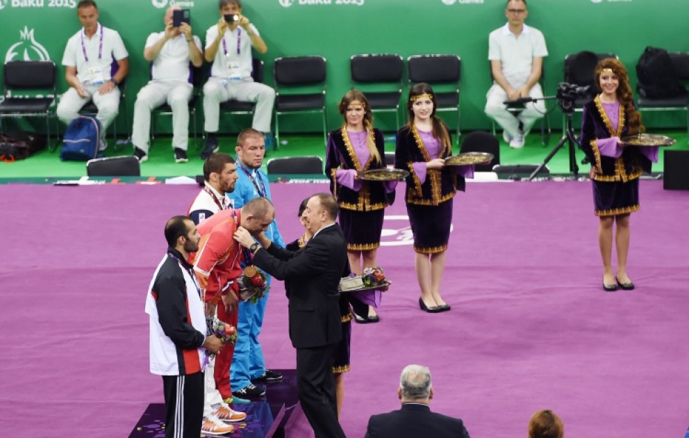L’Azerbaïdjan remporte sa 10e médaille d’or aux premiers Jeux Européens
Le champion a reçu la médaille des mains du président de la République