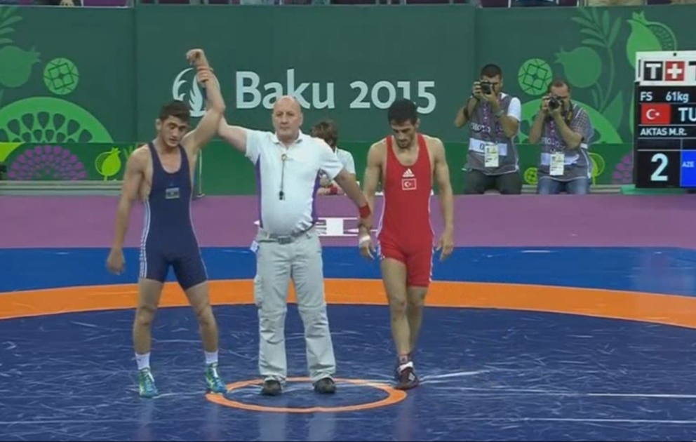 Avropa və dünya çempionu Hacı Əliyev bürünc medal qazanıb