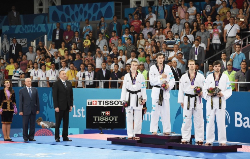 Bakou-2015: L’Azerbaïdjan récolte sa 13e médaille d’or