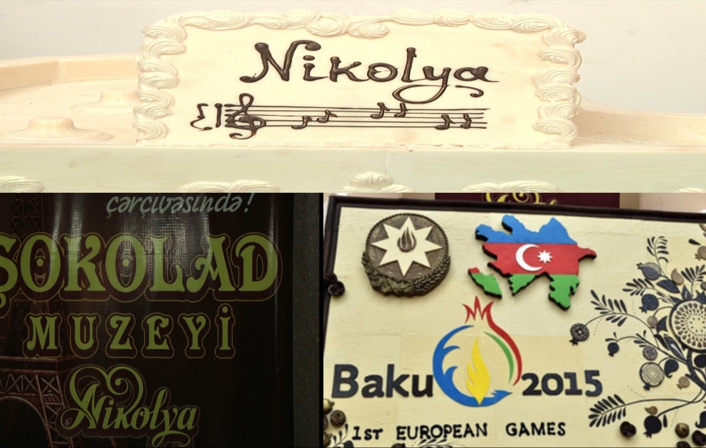 Le tableau en chocolat à Bakou peut être inscrit dans le livre Guinness des Records