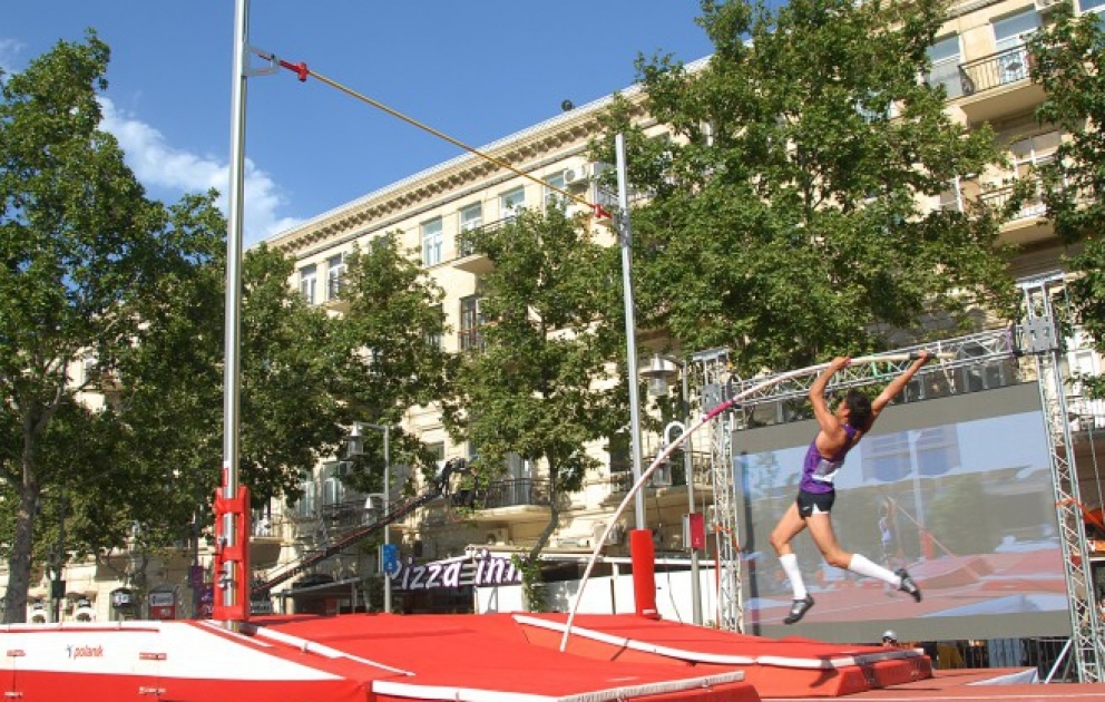 Une compétition d’athlétisme exceptionnelle lancée à Bakou