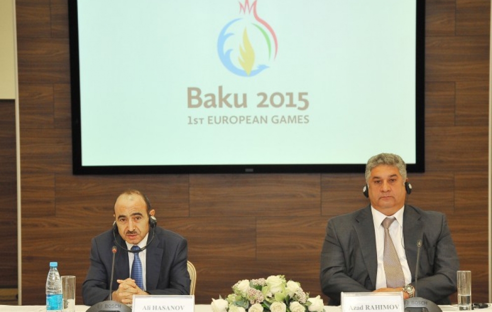 Auf Ersuchen von Vertretern ausländischer Massenmedien hat ein Rundtisch gewidmet „Baku-2015“ stattgefunden