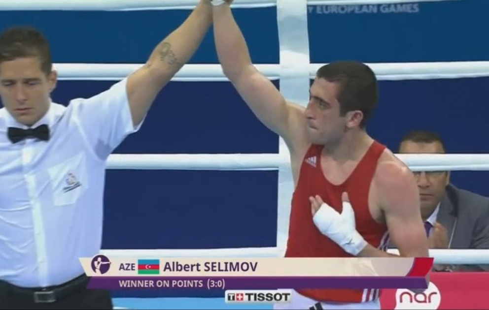 Boksçularımızın 4-cü, Azərbaycanın 19-cu qızıl medalını Albert Səlimov qazandı