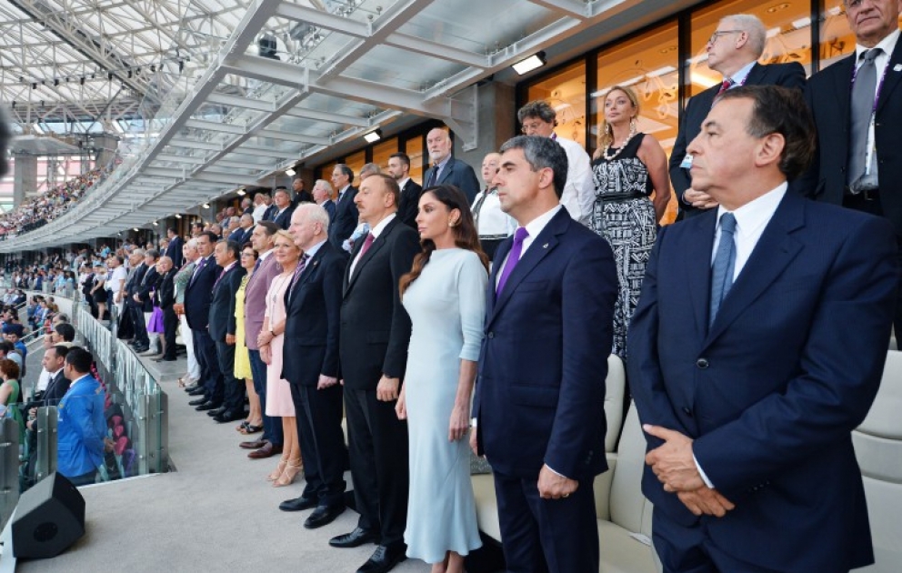 A spectacular Closing Ceremony of the First European Games