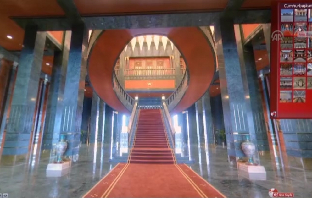 Virtualer Ausflug in den Palast des türkischen Präsidenten