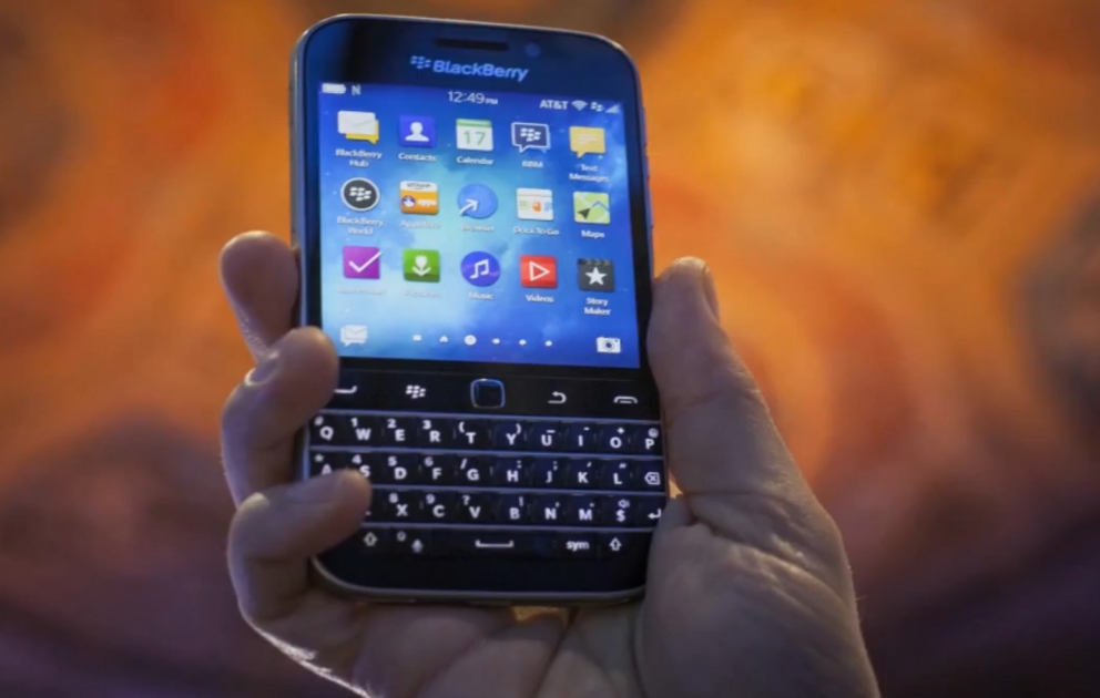 BlackBerry разрабатывает антибактериальный смартфон