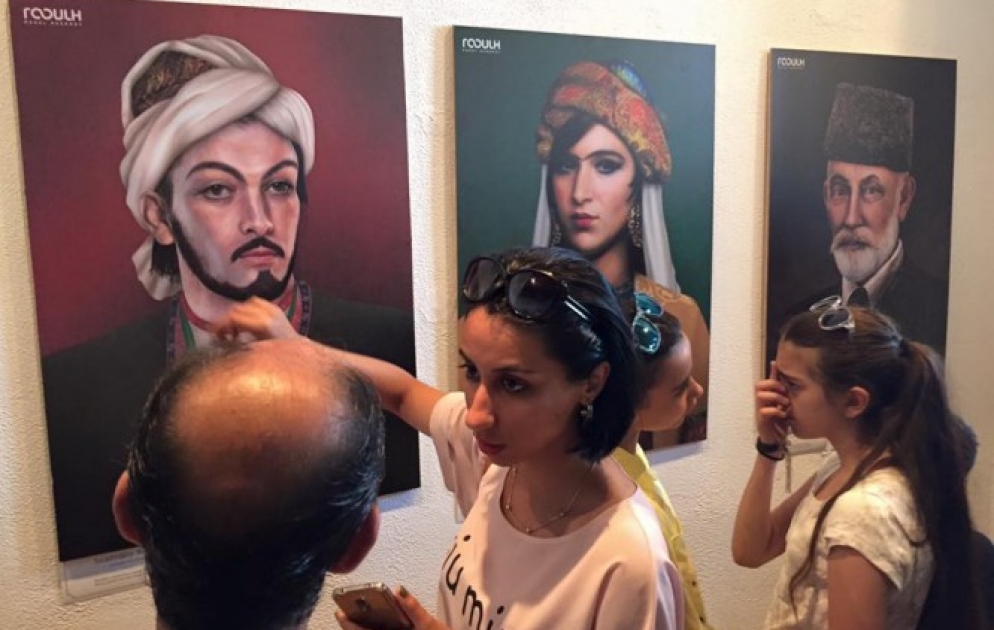 Exhibition of portraits opens in Baku