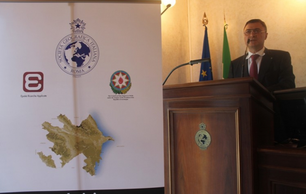 Azerbaijan`s culture and economy highlighted at Rome conference