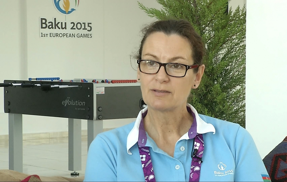 Jayne Pearce: AZERTAC approached the coverage of European Games in a very professional manner