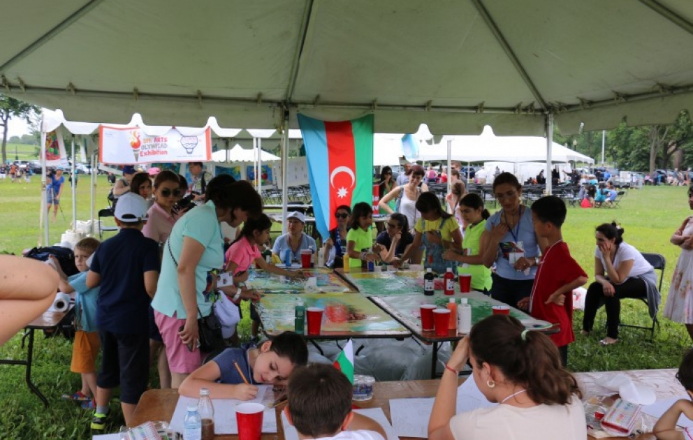 Azərbaycanın gənc rəssamları Vaşinqtonda keçirilən festivalda qalib olublar