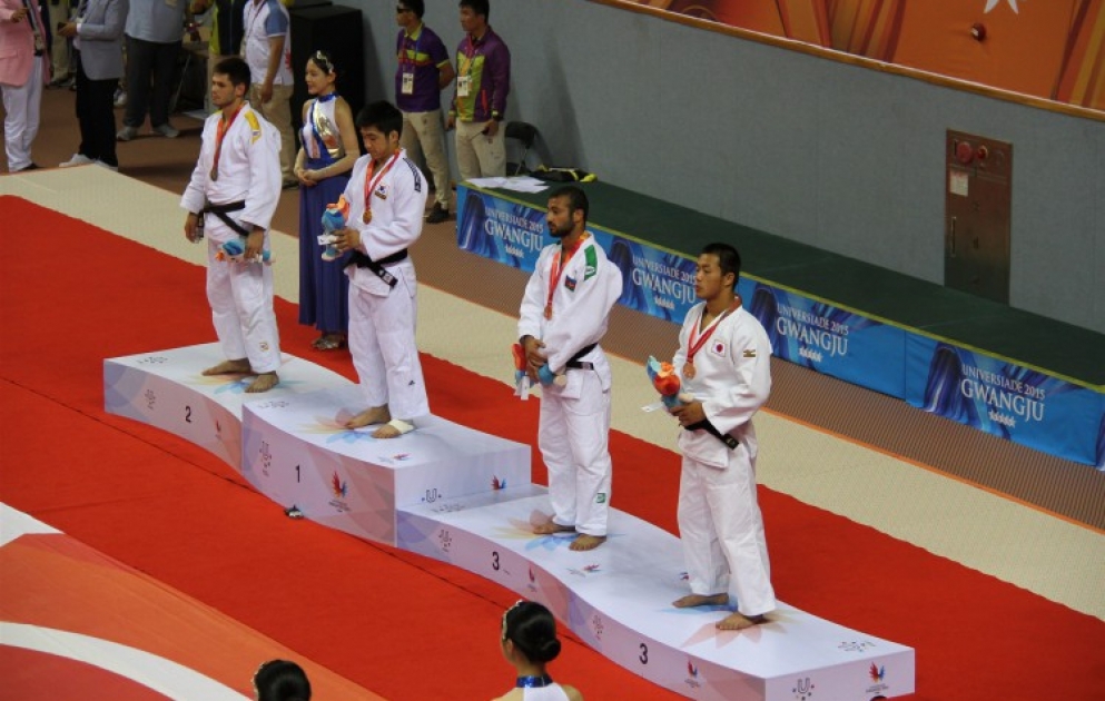 Azerbaijani judo fighter clinches bronze at 28th Summer Universiade