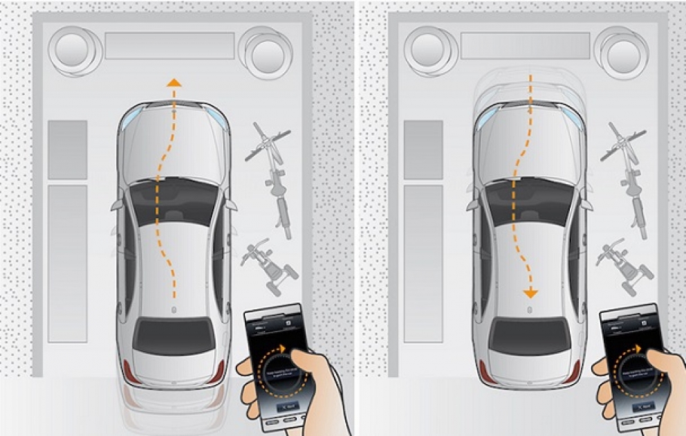 “Mercedes Benz”in yeni “E-Class” avtomobillərini smartfon vasitəsilə park etmək mümkün olacaq