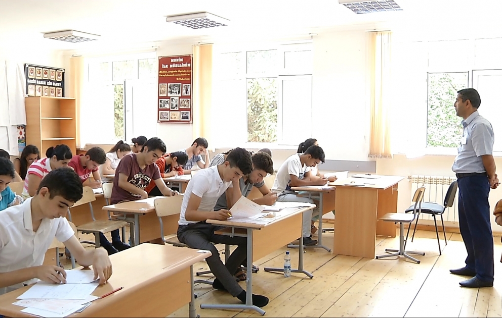 I və IV ixtisas qrupları üzrə qəbul imtahanı keçirilib