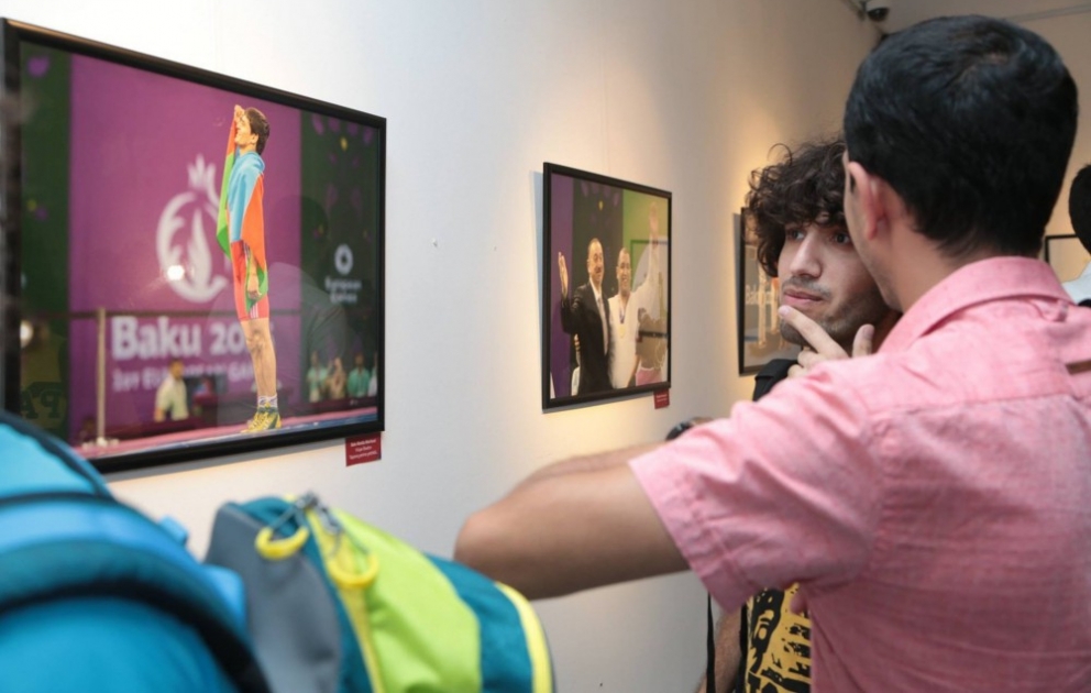 “Baku 2015 Happy moments” photo exhibition opens in “Kichik QalArt” gallery