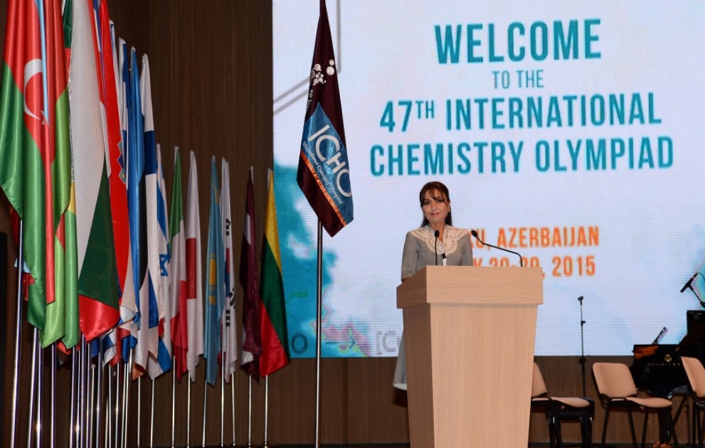 Eröffnungsfeier der 47. Internationalen Chemie-Olympiade in Baku