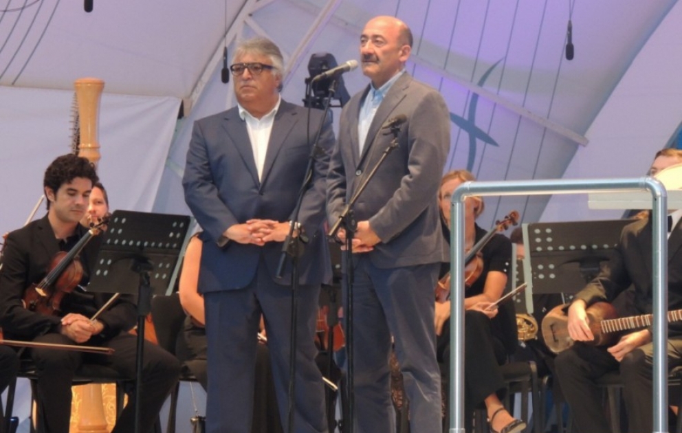 Qəbələ VII Beynəlxalq Musiqi Festivalının təntənəli açılış mərasimi olub