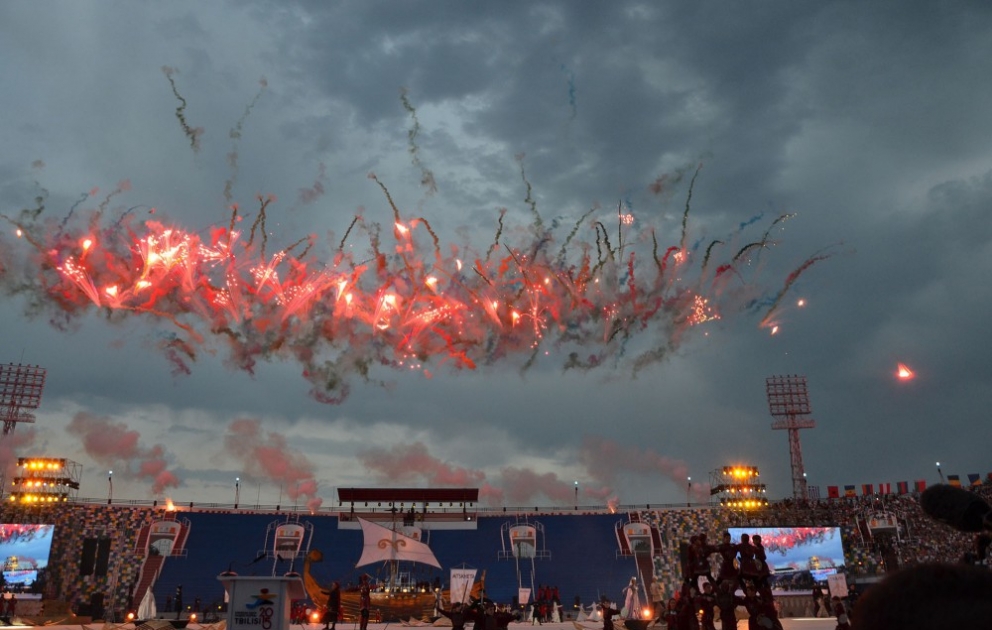 Tbilisidə 13-cü Avropa Gənclər Olimpiya Festivalının rəsmi açılışı olub