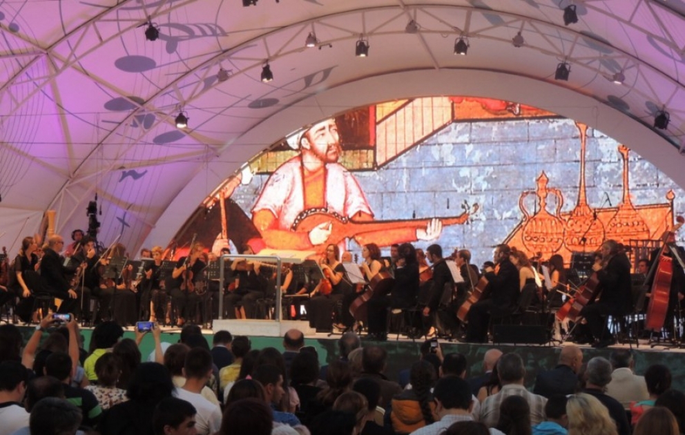 Offizielle Eröffnungsfeier des VII. Internationalen Musikfestivals in Gabala