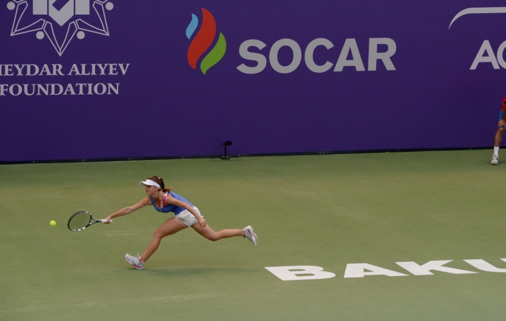 Проходит второй день Международного теннисного турнира «Baku Cup-2015»