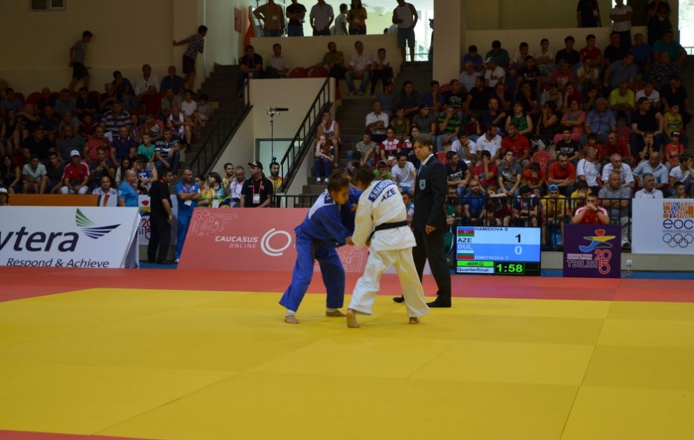 Azərbaycanın yeniyetmə cüdoçuları Avropa Gənclər Olimpiya Festivalının ikinci günündə biri qızıl olmaqla, üç medal qazanıblar