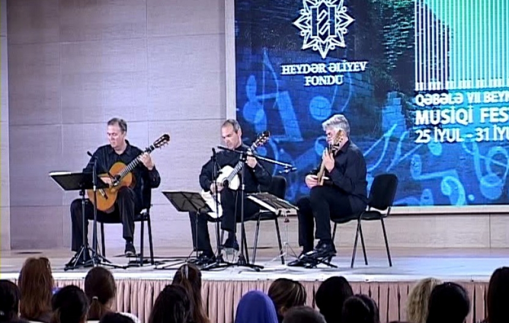 VII. Internationales Musikfestival in Gabala: Konzert von „Dubrovnik Guitar Trio“ aus Kroatien