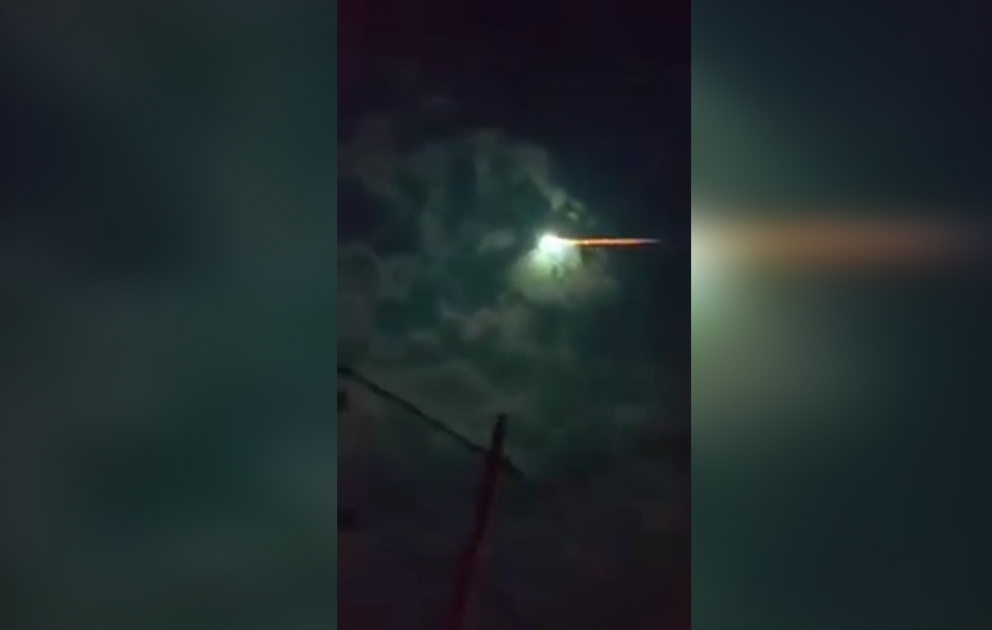 Une météorite tombée en Argentine : les gens angoissés​