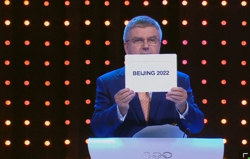 Pekin 2022-ci il Qış Olimpiya Oyunlarına ev sahibliyi edəcək