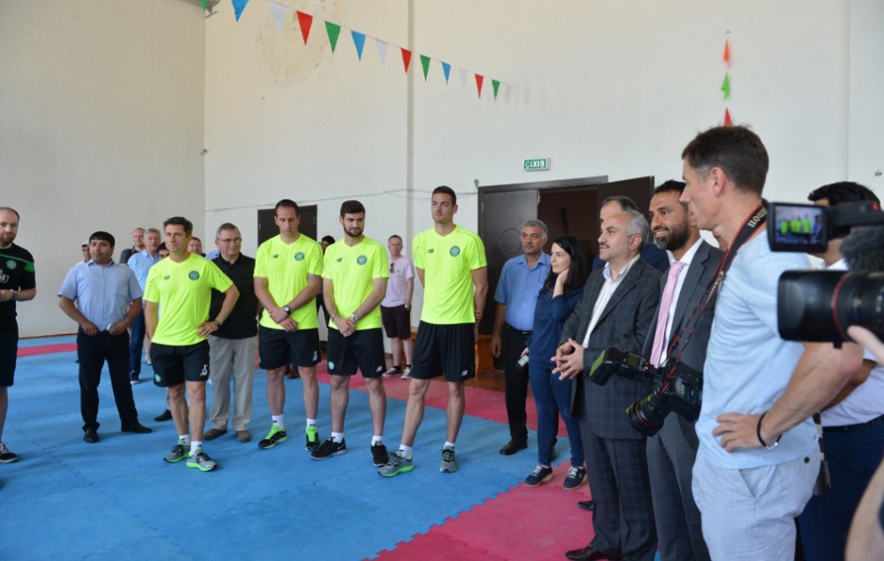 Celtic members visit newly built residential complex for IDPs and refugees in Baku
