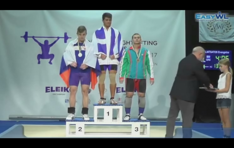 Azərbaycanlı atlet Avropa çempionatında bürünc medal qazanıb