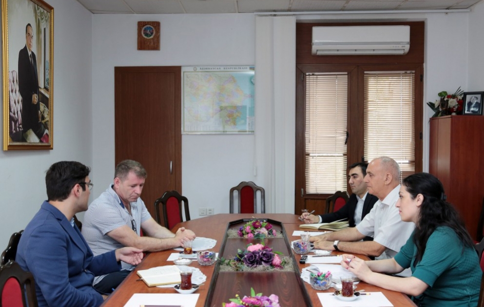 Böyük Britaniyanın “Press Assocation” agentliyinin müxbiri AZƏRTAC-da olub