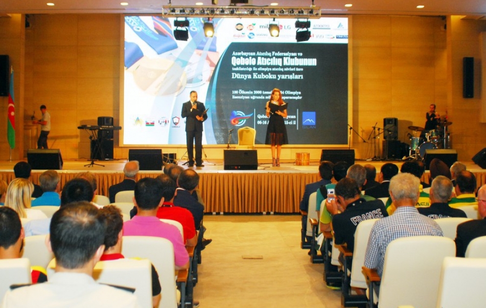 Gabala hosts official opening ceremony of ISSF World Cup Final