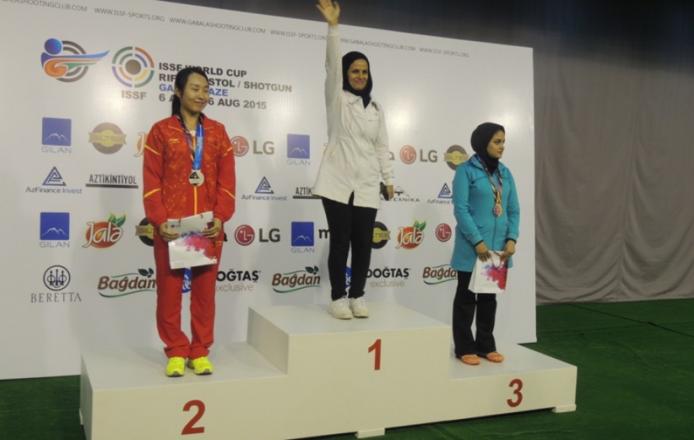 Qəbələdə keçirilən Dünya Kuboku yarışlarında İranın qadın idmançıları qızıl və bürünc medal qazanıblar