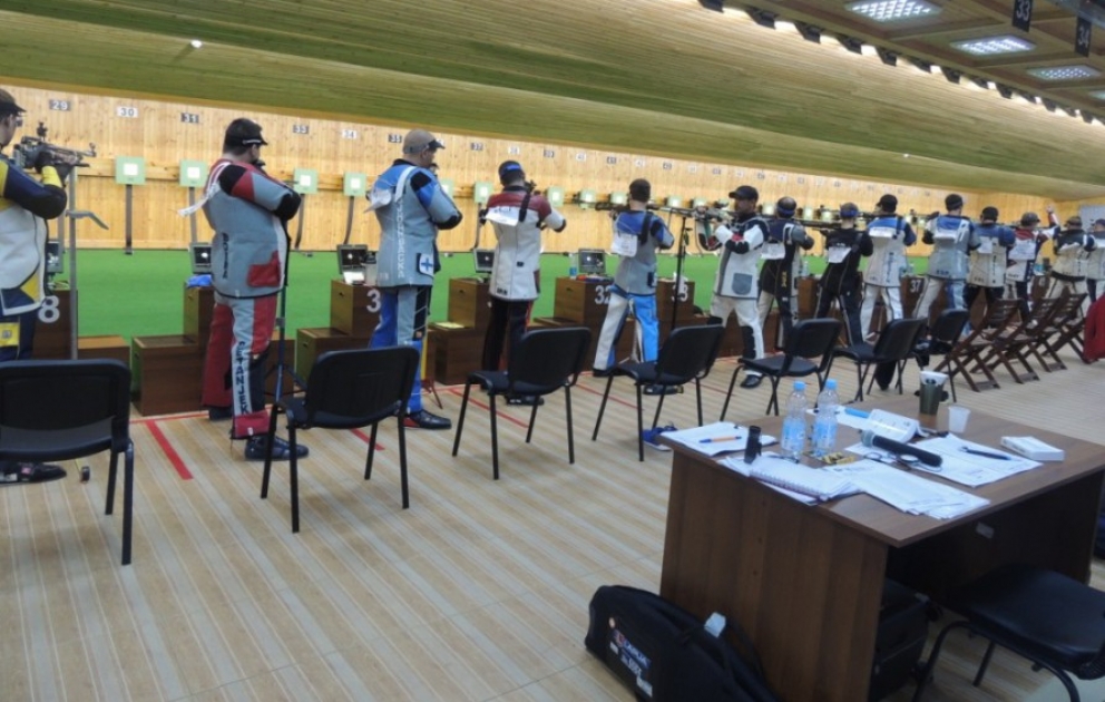 Gewinner der Herren-Konkurrenz mit der Luftgewehr über 10 Meter beim Weltcup in Gabala stehen fest