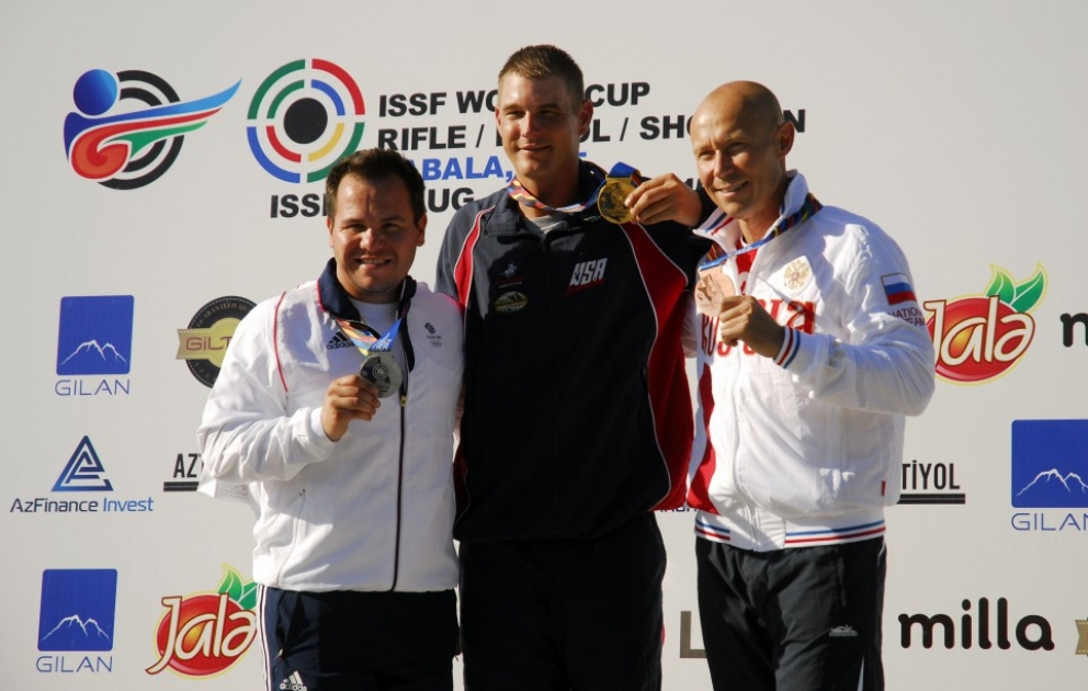 USA`s Eller wins gold, Britain and Germany get quotas at Gabala double trap
