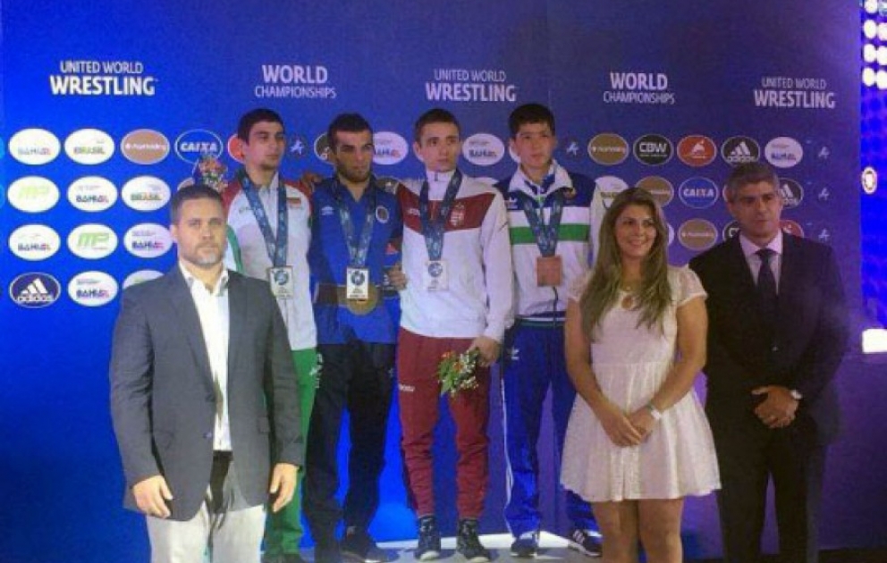 Azərbaycan güləşçiləri Braziliyada keçirilən dünya çempionatında 1 qızıl, 1 gümüş və 1 bürünc medal qazanıblar