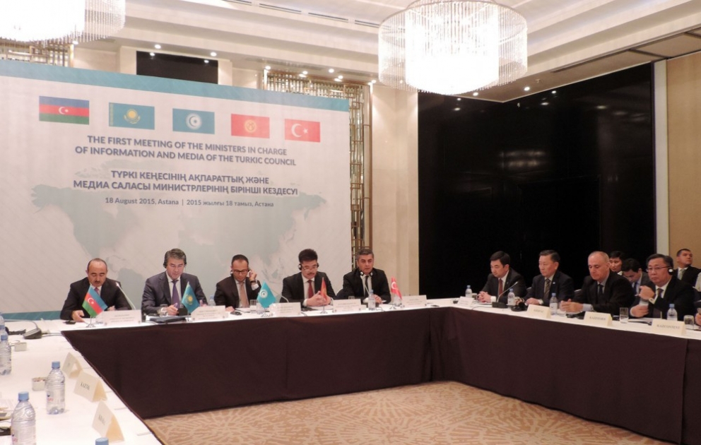 In Astana findet erstes Treffen von Ministern für Informations- und Medienfragen des Kooperationsrates turksprachiger Länder